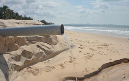 Khu du lịch quốc gia Mũi Né chờ mãi hệ thống xử lý nước thải