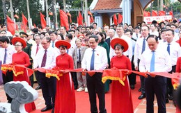 Chủ tịch Quốc hội dự khánh thành khu lưu niệm Trưởng Ban Thường trực Quốc hội Bùi Bằng Đoàn