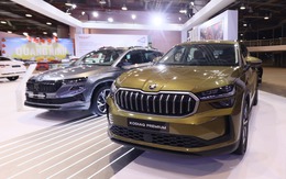 Skoda trưng bày dàn xe mới tại triển lãm Quảng Ninh
