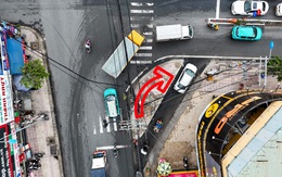 TP.HCM gọt vỉa hè mở thêm lối rẽ phải, xe cộ thoát nhanh hơn