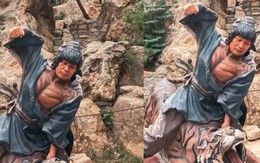 Thanh niên hóa trang 'Võ Tòng đánh hổ' thần thái hơn bản gốc