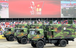 Khí tài công nghệ cao của Viettel tham gia lễ diễu binh, diễu hành