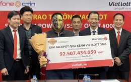 Tối nay, vé số Vietlott đã có 1 người trúng gần 180 tỉ đồng