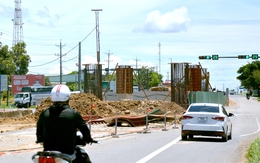 Chưa có mặt bằng, cầu vượt quốc lộ 1 ở nút giao Ba Bàu làm cầm chừng, nguy cơ dừng