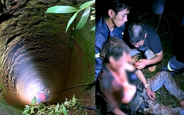 Nhậu xong, người đàn ông rơi xuống giếng sâu hơn 20m