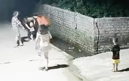 Bé trai 4 tuổi hô hoán người lớn cứu em 2 tuổi ngã xuống mương