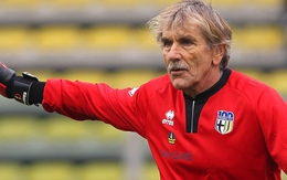 Cựu thủ môn Serie A trở lại thi đấu ở tuổi 82