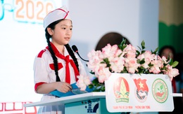 Thiếu nhi TP.HCM hân hoan bước vào năm học mới với chủ đề 'Vững bước tiến vào kỷ nguyên mới'