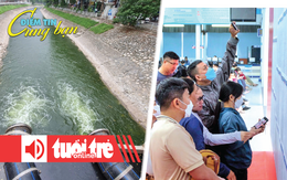 Điểm tin 18h: 'Hồi sinh' sông Tô Lịch; Nhận đăng ký vé tàu tập thể Tết Bính Ngọ