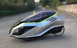 Xe đạp điện cabin kín, ADAS, điều hòa, lọc bụi mịn như ô tô