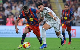 Barca thắng nghẹt thở Real Madrid, vô địch Siêu cúp Tây Ban Nha