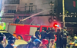 Tiệm giặt ủi ở Đồng Nai bốc cháy dữ dội, một người được giải cứu