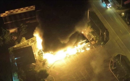 Hàng loạt trạm xăng ở Thái Lan bị đánh bom