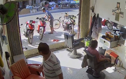 Trường hợp đi nhầm xe máy hy hữu ở tiệm cắt tóc