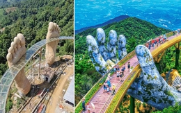 Thực hư 'cầu Vàng phiên bản bàn chân' đang viral cõi mạng