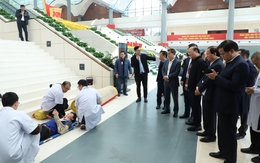 Bộ Y tế diễn tập cấp cứu, sẵn sàng bảo đảm y tế cho Đại hội XIV