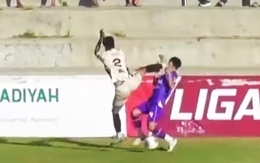 Cầu thủ Indonesia bị cấm thi đấu suốt đời vì đá xấu