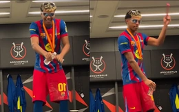 Yamal 'quẩy' tưng bừng khi Barcelona thắng Real Madrid