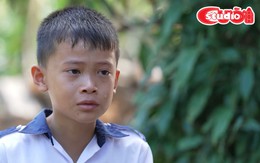 Cậu bé nghẹn ngào kể cha bị thương nhưng giấu vì sợ mọi người lo lắng