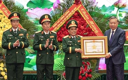 Tổng Bí thư trao danh hiệu Anh hùng Lực lượng vũ trang nhân dân cho Tổng cục Hậu cần - Kỹ thuật