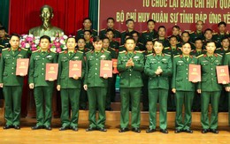 Hà Tĩnh có 69 chỉ huy trưởng chính quy ban chỉ huy quân sự cấp xã