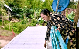 Dân an lòng khi ở trong nhà tránh lũ, bão