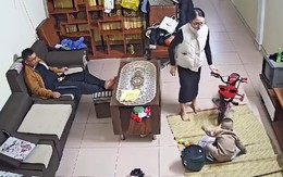 Bố mẹ bật cười với pha lùi xe đi thẳng vào mâm cơm của con trai