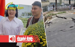 Điểm tin 18h: Sụt lún đường ven kênh Tàu Hủ; Livestream bán cúc mâm xôi giúp nhà vườn