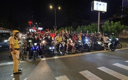 100% CSGT TP.HCM ứng trực trước trận U23 Việt Nam đấu U23 Trung Quốc