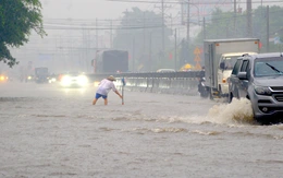 Quốc lộ 1 ngập nặng khi mưa, xã cửa ngõ Tây Ninh kiến nghị sớm đầu tư sửa chữa