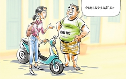 Đi thuê trọ với chiếc xe điện