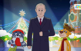 Tổng thống Putin bất ngờ xuất hiện trong phim hoạt hình thiếu nhi Nga