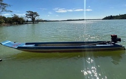 Đi câu cá, hai thiếu niên trôi dạt hơn 40km trên lòng hồ thủy điện Sê San 4