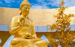 Vì sao nhiều người cầu tài lộc trước tượng Phật Câu Na Hàm Mâu Ni trên núi Bà Đen?