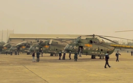 Quân đội huy động trực thăng bảo đảm an ninh cho Đại hội Đảng lần thứ XIV