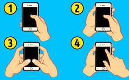Cách cầm điện thoại tiết lộ con người của bạn trong công việc lẫn tình yêu