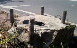 "Bàn chông" trên vỉa hè