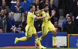 Đá bại Everton 6-3, Chelsea giành ngôi đầu bảng