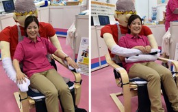 ​Ghế ôm “chống cô đơn” cho người già