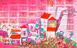 ​Triển lãm “Âm” vẽ một “thế giới khác” bằng vàng mã