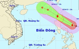 Bão Maysak suy yếu nhanh khi vào biển Đông