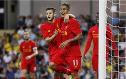 Liverpool trút giận lên Burton Albion ở Cúp Liên đoàn Anh