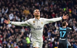 Ronaldo tỏa sáng, R.M hơn kình địch Barcelona 4 điểm