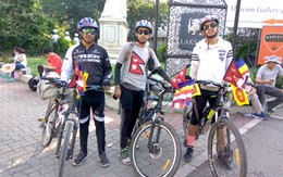 ​Đạp xe khắp châu Á kêu gọi bảo vệ môi trường