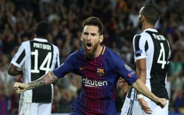​Messi tỏa sáng, Barca đè bẹp Juventus tại Nou Camp