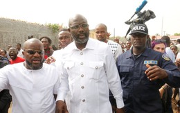 ​Huyền thoại Milan Weah đắc cử Tổng thống Liberia