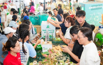 Không gian trải nghiệm xanh sôi động tại Ngày hội Việt Nam Xanh 2025